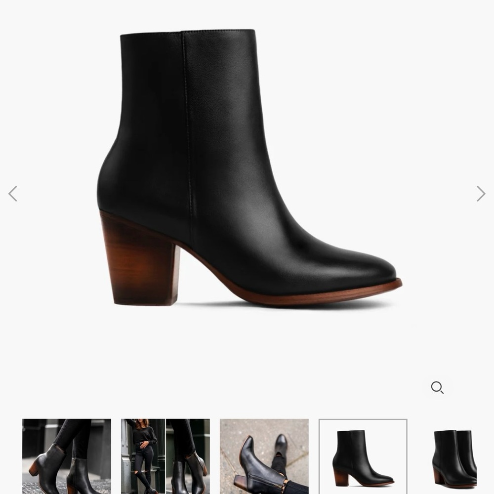 Thursday Boot Company Highline Women’s Black bootie size 10